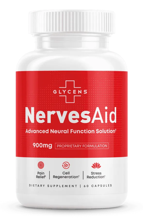 NervesAid™ Plant-Based Botanical Nerve Wellness Formula by Glycens